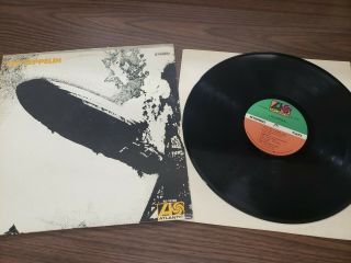 Led Zeppelin,  S/t 1st Lp 1974 Atlantic Press Sd19126