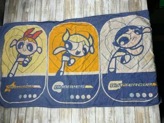 Vtg Cartoon Network 2000 The Powerpuff Girls Graphic Beach Towel 56 " X28 "