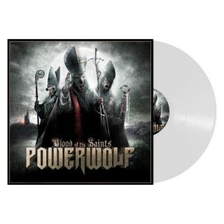 Powerwolf " Blood Of The Saints " 2020 Limited Edition White Vinyl Lp And Poster