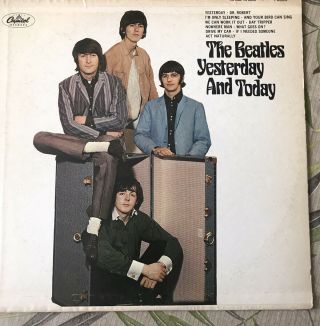The Beatles - Yesterday And Today Lp 1966 Capitol T2553 1st Mono Scranton Vg,