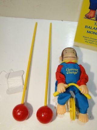 Curious George The Balancing Monkey (schylling 1995)