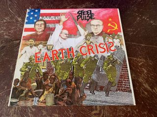 Steel Pulse - Earth Crisis - 1984 Elektra Records Reggae Vinyl Lp
