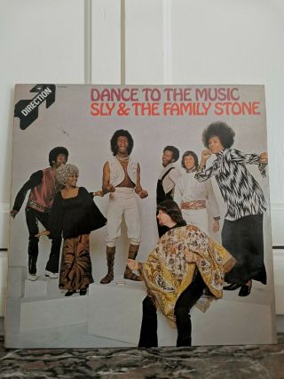 Sly & The Family Stone.  Dance To The Music.  Direction 8 - 63412 (1968)