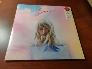 Taylor Swift: Lover,  Target Exclusive,  Lp,  Album,  2x Vinyl,  Pink,  Blue,