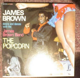 James Brown The Popcorn Lp King Label Orange Ksd - 1055 1969 Nm -