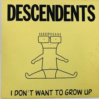 The Descendents “i Don’t Wanna Grow Up” Vinyl Lp Record