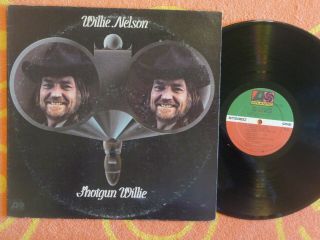 Willie Nelson Shotgun Willie Lp Atlantic 1973/1975 Reissue Country