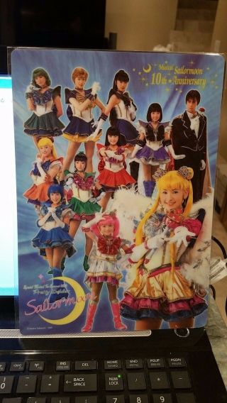 Sailor Moon Musical Sera Myu Shitajiki Pencil Board Set Of 4