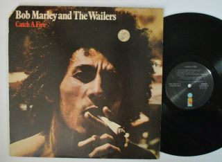 Reggae Lp - Bob Marley & The Wailers - Catch A Fire 1973 Island Ilps 9241