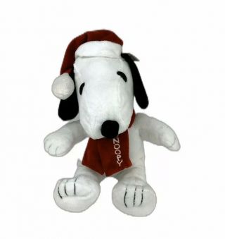 Dan Dee Peanuts Musical Snoopy 13 " Plush Toy Plays Song " Linus And Lucy " Nwt