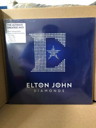 Elton John - Diamonds Vinyl 2lp.  The Ultimate Greatest Hits 180gsm Album.