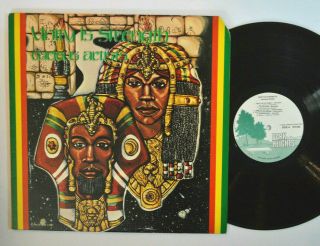 Roots Reggae Lp - V/a Unity Is Strength 1981 Park Heights Vg,