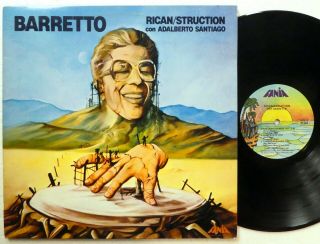 Ray Barretto Rican Struction Lp Con Adalberto Santiago Latin " Sterling " 5119