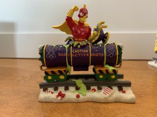 Simpsons Christmas Express “a Little Holiday Action” Train Car Statue - 2004