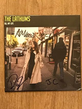 The Lathums - All My Life 7” Vinyl Signed,