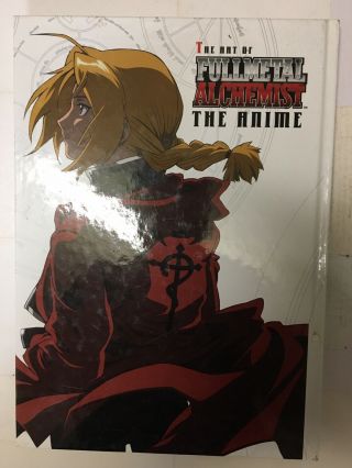 Fullmetal Alchemist Tv Animation Art Book 1 English Anime Cel Douga