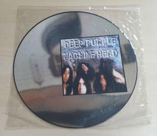 Deep Purple Machine Head 1985 Uk Vinyl Picture Disc Lp