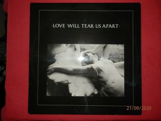 Joy Division Love Will Tear Us Apart Factory Uk 1st Pressing Vinyl 12 " Fac23 - 12