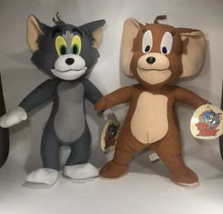 Tom And Jerry Cat Plush 11” Mouse Cartoon Stuffed Animal Toy Factory Mc