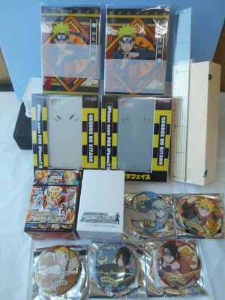 Dragon Ball Acrylic Stand 2 Box & Naruto Goods &kitaro Iphone Case Set (y1 G15