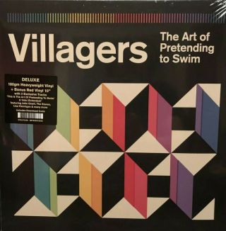 Villagers ‎the Art Of Pretending To Swim,  Signed Print Deluxe Vinyl Lp,  10 "