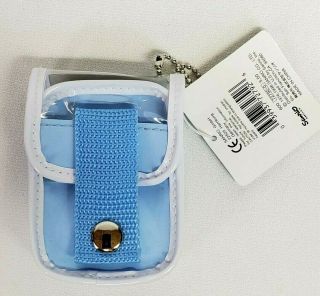Vintage 1998 Sanrio HELLO KITTY Blue ANGEL WINGS Pager Case Keychain / RARE 3