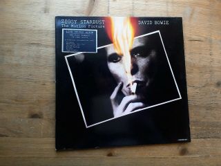 David Bowie Ziggy Stardust Motion Picture Ex 2 X Vinyl Lp Record Album Pl84862
