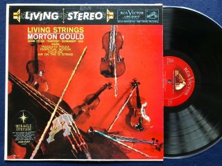 Lsc - 2317 (ed1 Shaded Dog) Living Strings Morton Gould Strauss Tchaikovsky Bach