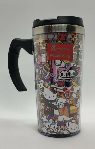Tokidoki X Hello Kitty Circus Stainless Steel Mug - 15 Fl Oz - Bpa