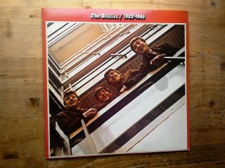 The Beatles Red Album 1962 - 1966 Very Good 2 X Vinyl Lp Record Album Pcsp 717