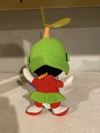Vintage Baby Looney Tunes Marvin The Martian Plush—Nanco—NWT 14” 3
