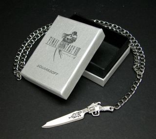 Final Fantasy Viii Squall Gunblade Necklace | Ff8 Dissidia Cosplay Griever Cloud