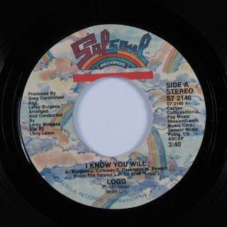 Modern Soul Boogie 45 Logg I Know You Will Salsoul Hear