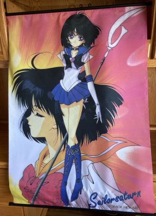 Sailor Saturn Scroll Tomoe Hotaru Animation Poster Soft Material