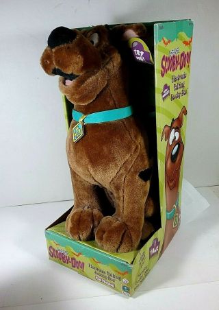 Scooby Doo Cartoon Network Talking Plush 2000