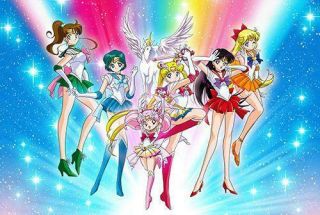 Large Sailor Moon Group Poster