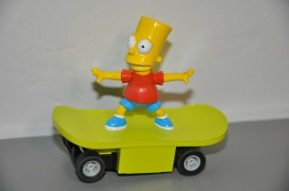 The Simpsons - Rare Bart Simpson " Scalextric Slot Car " Dated 2002