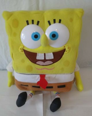 2000 Viacom Spongebob 12 " Plush With Removeable Pants