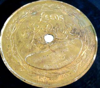 Collins & Harlan Rare Leeds 78 Rpm What The Brass Band Played