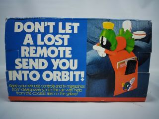Looney Tunes Marvin The Martian Tv Organizer Remote Control Couch Caddy 1999