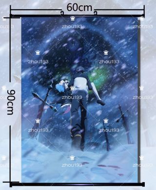 Anime Poster Re:zero Rem/subaru Wall Scroll Home Decor Art Gift Cos 60 90cm S01