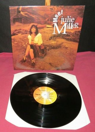 Julie Miller Meet Julie Miller - Rare Vinyl Lp - Myrrh Myrr 6895,  Uk 1990 - - Ex,
