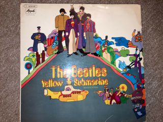 The Beatles ‎– Yellow Submarine (1969) Vinyl Lp Album Record