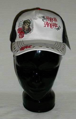 Bratz Rock Angelz Adjustable Black White Hat Baseball Cap Us Ship