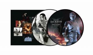 Michael Jackson History Continues 2xlp Picture Vinyls