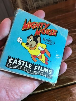 16mm Film Cartoon Mighty Mouse 1940 
