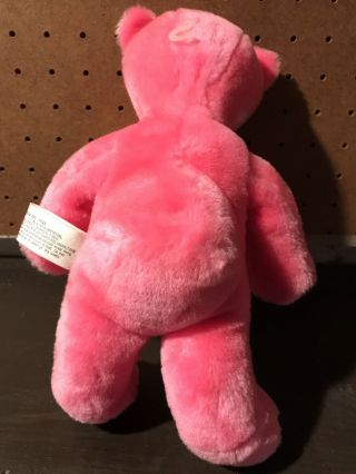 NWT 1980 Vintage Plush PINK PANTHER 10” Tall by Mighty Star Stuffed Animal Toy 2
