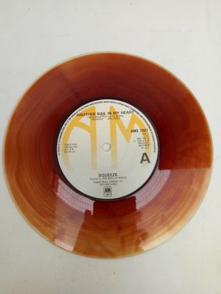 Squeeze Another Nail In My Heart Rare Golden Brown Vinyl