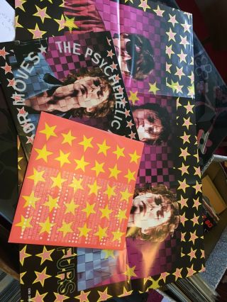 The Psychedelic Furs Mirror Moves Cbs 25950 First 1st Pressing Lp Poster Inner
