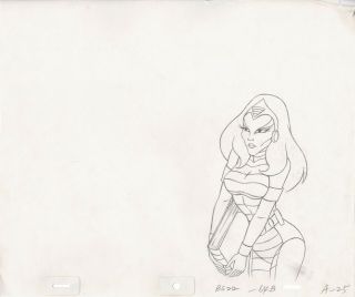 Bravestarr Vipra production animation production cel n draw Filmation 1987 - 8 25 2